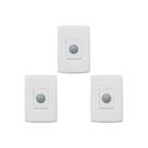 Kit C/3 - Sensor De Presenca + Fotocelula Qualitronix Emb...