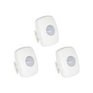 Kit C/3 - Sensor Presenca Qualitronix Teto Sob Qa23M