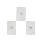 Kit C/3 - Sensor Qualitronix Parede Embutir Foto 180 Bra...