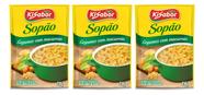 Kit C/3 Sopão Legumes Com Macarrão Kisabor 150g
