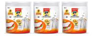 Kit C/3 Tapioca Da Terrinha Na Medida 7 Sachês C/ 70g Cada