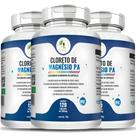 KIT C/3 Un. Cloreto de Magnésio P A 120 Cápsulas - Fits Life