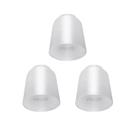 Kit c/ 3 Un. - Tulipa Plástica Lisa para Lustre e Ventilador de Teto Universal