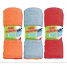 Kit C/ 3 Unidades Pano De Chão Microfibra 48cm x 58cm Celeste - Multicolorido