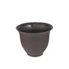 Kit C/3 Vaso Redondo 6 cm Preto Decorativo Para plantas - BRASAMI