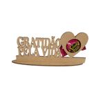 Kit c/ 30 porta bombom - gratidão pela vida em mdf