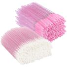 Kit C/ 300 Escovinhas De Cílios + 300 Pincel De Boca Descartável Extensão