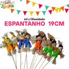 kit c/36 Espantalhos Decoração Festa Junina 36cm palito JP1