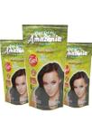 Kit C/ 3un Henê Da Amazônia Em Gel Preto Forte 180g