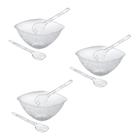Kit C/ 3un Saladeira Acrílica 4,5L C/ 3 Peças SD320 - Delta Kit C/ 3un Saladeira Acrílica 4,5L C/ 3 Peças SD320 - Delta