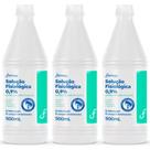 Kit C/ 3un Soro Fisiológico Farmax 500ml