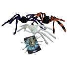 Kit c/4 Aranhas Diferentes Gigante Decoração Festa Halloween