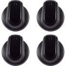 kit c/ 4 Botão Manipulo Brastemp Electrolux para Fogão