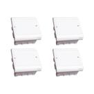 Kit C/4 - Caixa Passagem Pvc 14,5X15 Perlex Embutir Kit C/4 - Caixa Passagem Pvc 14,5X15 Perlex Embutir
