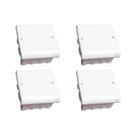Kit C/4 - Caixa Passagem Pvc 14,5X15 Perlex Embutir Kit C/4 - Caixa Passagem Pvc 14,5X15 Perlex Embutir