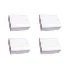 Kit C/4 - Caixa Passagem Pvc Perlex Externa 18X22X08 2908
