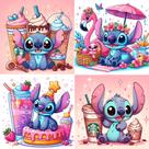 Kit c/ 4 capa de almofadas STITCH
