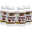 KIT C/4 Coenzima Q10 Mineral Pote 60 Cápsulas - Rei Terra