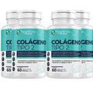 KIT C/4 Colá ge no Tipo 2 UC II 40mg 60 Caps Floral Ervas