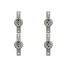 Kit C/4 - Conjunto Para Condulete Perlex Tomada 2 Polos +...