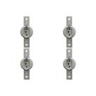 Kit C/4 - Conjunto Para Condulete Perlex Tomada 2 Polos +...