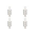 Kit C/4 - Conjunto Perlex''Branca''Sem Placa(3Simples) 2283