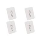 Kit C/4 - Conjunto Radial Pollar 1901005 1 Interruptor Pa...