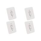 Kit C/4 - Conjunto Radial Pollar 1901005 1 Interruptor Pa...