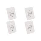 Kit C/4 - Conjunto Radial Pollar 1901007 1 Interruptor Si...
