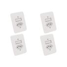 Kit C/4 - Conjunto Radial Pollar 1901118 1 Interruptor Si...