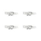 Kit C/4 - Conjunto Radial Pollar 1901177 1Tomada 20A S/P