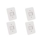 Kit C/4 - Conjunto Radial Pollar 1901178 1 Interruptor Bi...