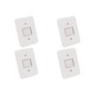 Kit C/4 - Conjunto Radial Pollar 1901178 1 Interruptor Bi...