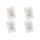 Kit C/4 - Conjunto Radial Pollar 1901219 2Ss 1Tomada 20A