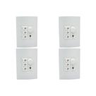Kit C/4 - Controle Para Ventilador Qualitronix Embutir Ve...