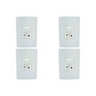 Kit C/4 - Controle Para Ventilador Qualitronix Embutir Ve...