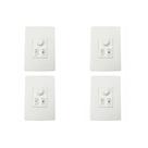 Kit C/4 - Controle Ventilador Qualitronix Luz+Reversor 1L...