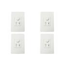 Kit C/4 - Controle Ventilador Qualitronix Luz+Reversor 1L...
