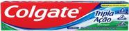 Kit c/ 4 creme dental Colgate Tripla Acao Menta Original 90G