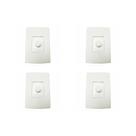 Kit C/4 - Dimmer Rotativo Qualitronix Bivolt Qd32