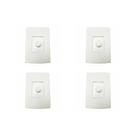Kit C/4 - Dimmer Rotativo Qualitronix Bivolt Qd32
