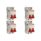 Kit C/4 - Disjuntor Steck ''Din'' Bipolar 16A. C