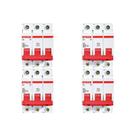 Kit C/4 - Disjuntor Steck Din Tripolar 20A Sd63 C 3Ka Kit C/4 - Disjuntor Steck Din Tripolar 20A Sd63 C 3Ka