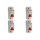 Kit C/4 - Disjuntor Steck ''Din'' Unipolar 100A. C Kit C/4 - Disjuntor Steck ''Din'' Unipolar 100A. C