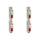 Kit C/4 - Disjuntor Steck "Din" Unipolar 16A. C Kit C/4 - Disjuntor Steck "Din" Unipolar 16A. C