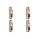 Kit C/4 - Disjuntor Steck Din Unipolar 16A Sd61 C Sdd61C16 Kit C/4 - Disjuntor Steck Din Unipolar 16A Sd61 C Sdd61C16