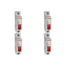 Kit C/4 - Disjuntor Steck "Din" Unipolar 20A. C Kit C/4 - Disjuntor Steck "Din" Unipolar 20A. C