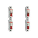 Kit C/4 - Disjuntor Steck Din Unipolar 25A Sd61 C Sdd61C25