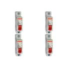 Kit C/4 - Disjuntor Steck Din Unipolar 32A Sd61 C Sdd61C32