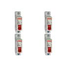 Kit C/4 - Disjuntor Steck Din Unipolar 50A Sd61 C Sdd61C50